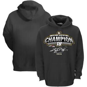 Monster Energy  Racing Team 2019 NASCAR Cup Series Champion Hoodie Size XL